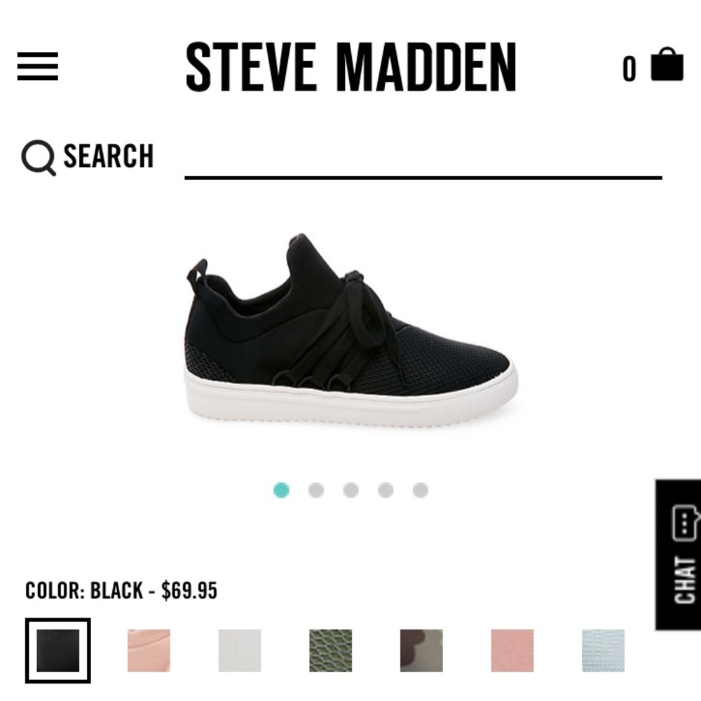black Steve Madden shoes